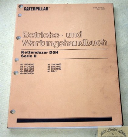 CATERPILLAR   Kettendozer    D5H  Serie II
