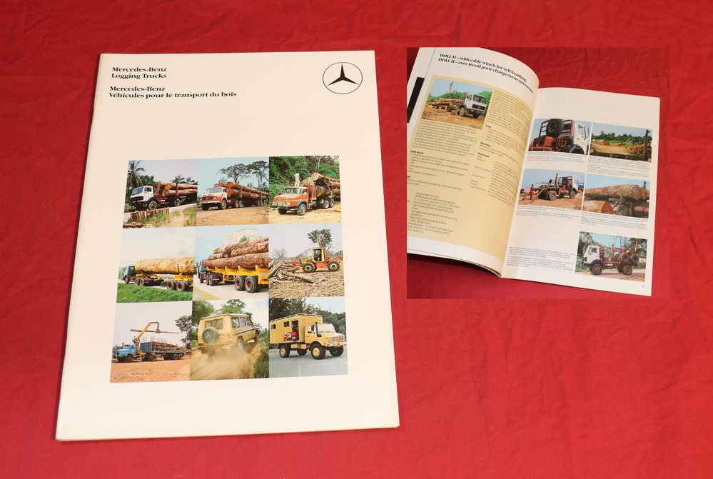 Mercedes Benz  Logging Trucks , LKW Holztransporter