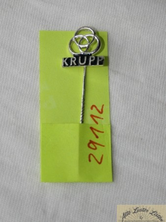 Anstecknadel KRUPP