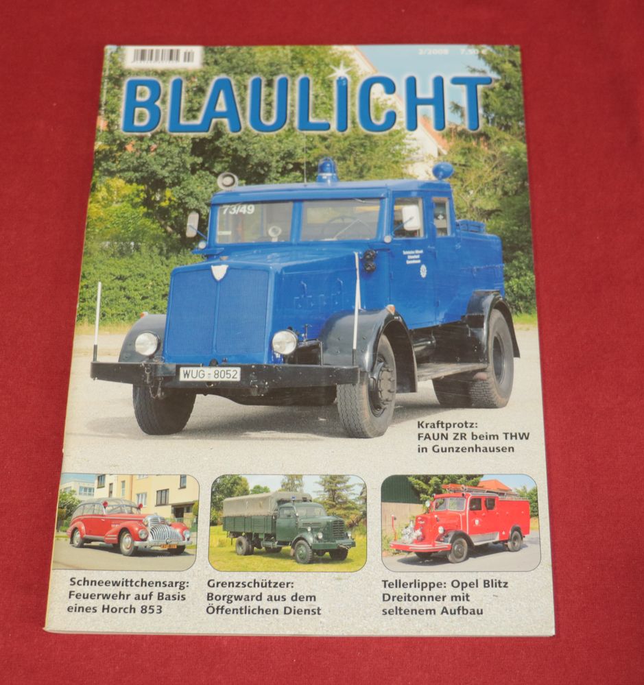 50502 Blaulicht       Heft 2 / 2008