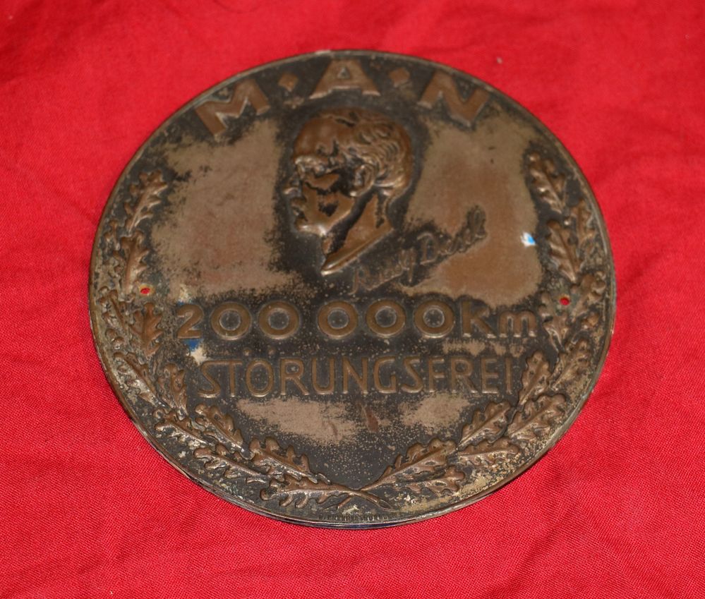 49158 Plakette MAN 200.000 KM