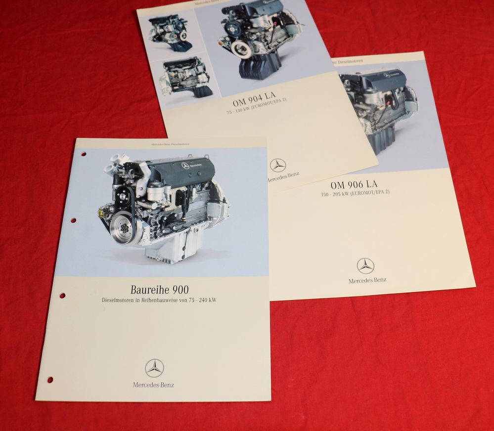 Mercedes Motor Baureihe OM 900 Dieselmotoren