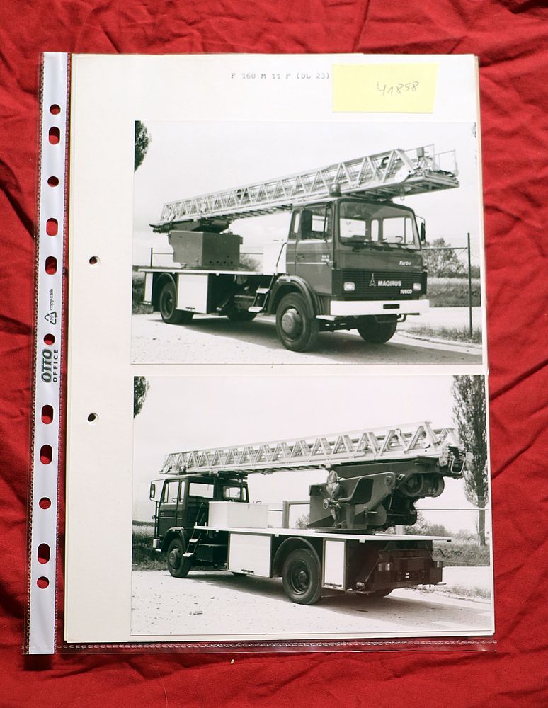 Magirus Deutz MK F 160 M11 , DL 23  Zeichnung Fotos