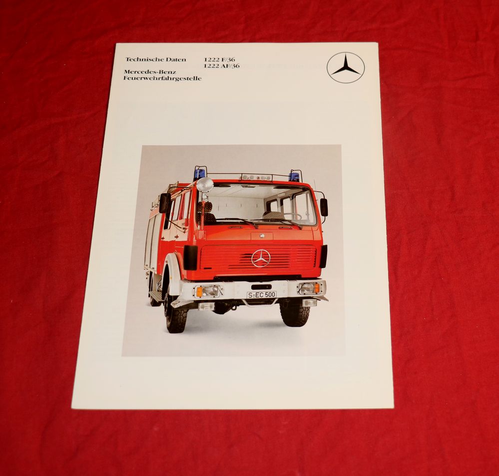 Mercedes Benz Feuerwehr Fahrgestelle 1222 F , 1222 AF