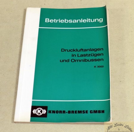 KNORR  Druckluftbremsen LKW, Bus + Anh. 1+ 2 Leitung