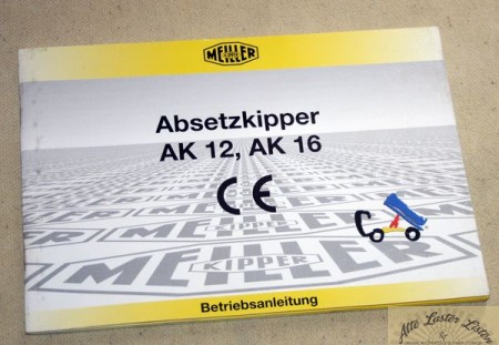 MEILLER    Absetzkipper    AK 12 , AK 16