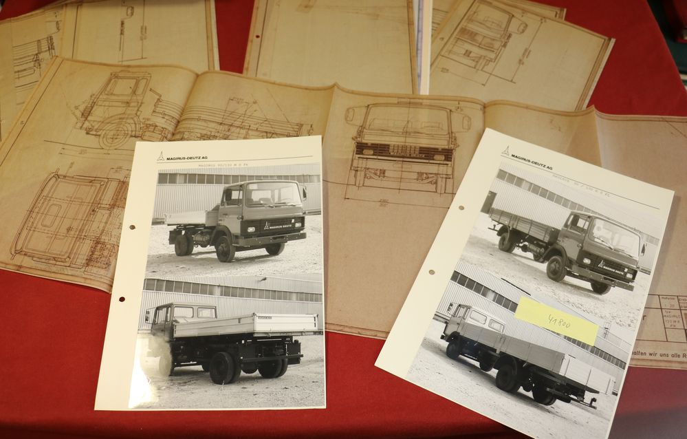 Magirus Deutz 90 und 130 M 8  FL, FK Fotos und Zeichnungen
