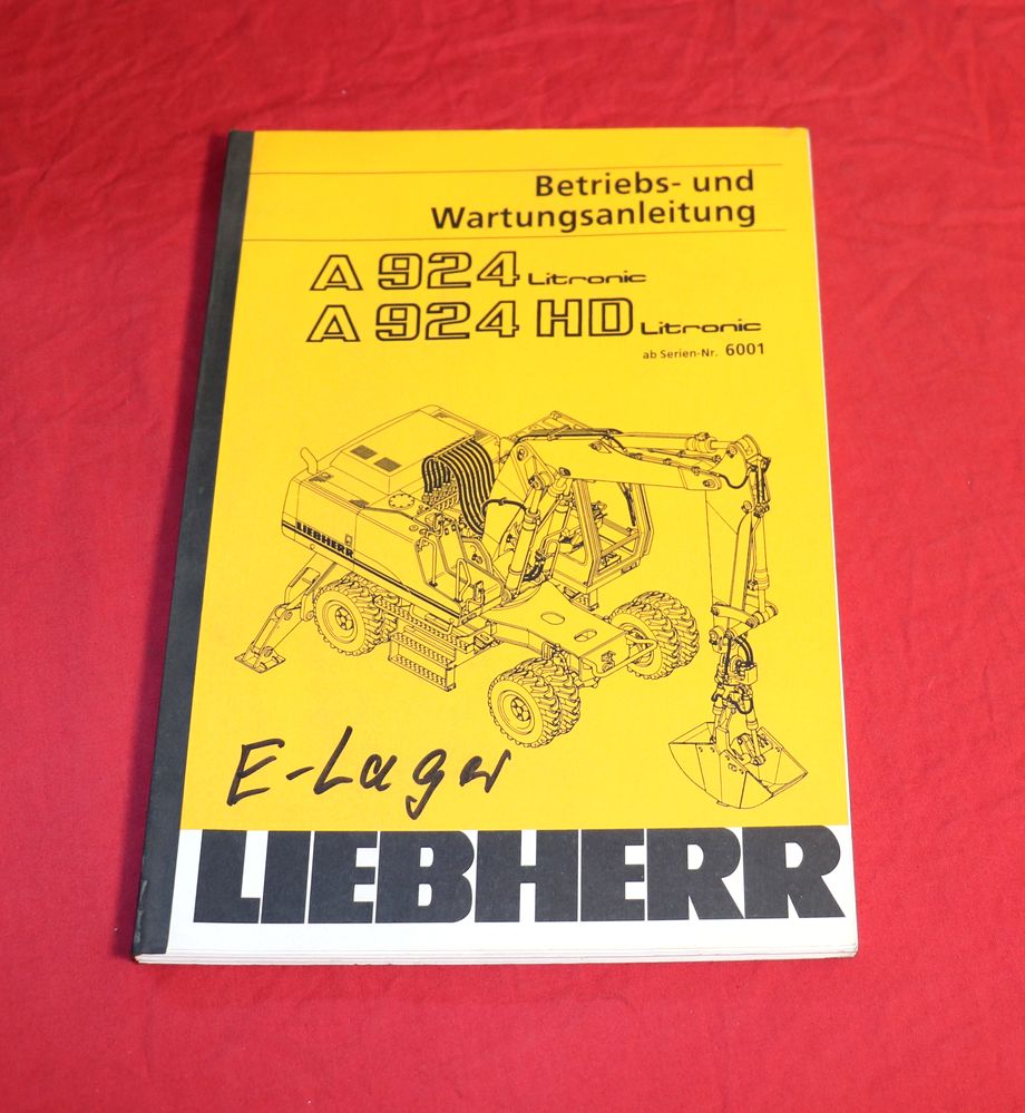 Liebherr A 924 , 924 HD Litronic  Bagger , Mobilbagger