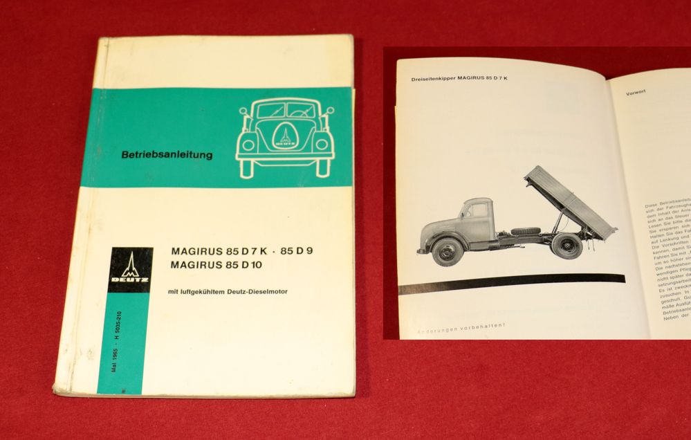 Magirus Sirius 85 D 7, 9, 10     mit Deutz F 4 L 514