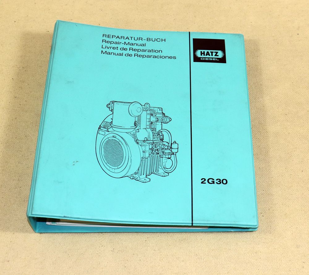 Hatz 2 G 30 Motor Werkstatthandbuch