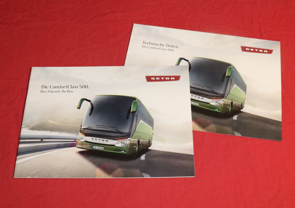 SETRA Comfort Class 500 Bus Prospekt 