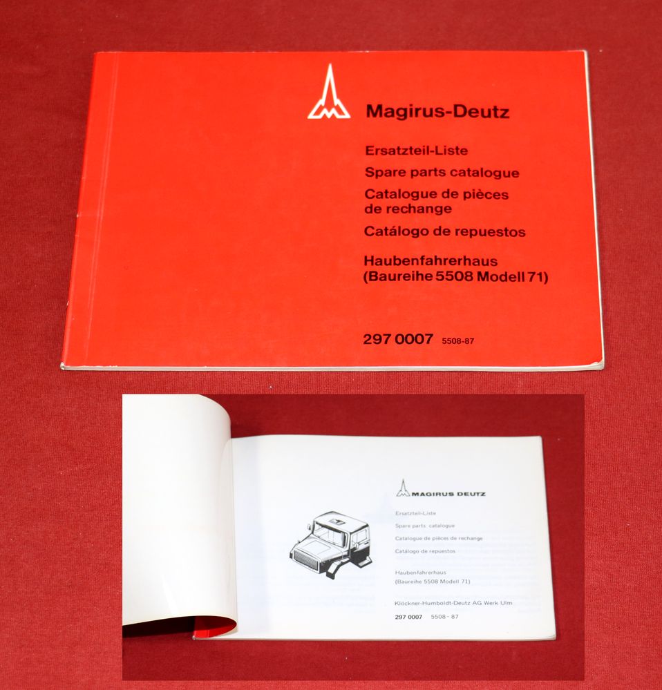 33277 Magirus Fahrerhaus LKW Hauber neue Generation