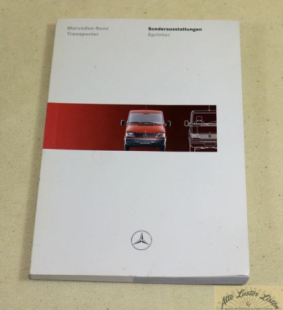 Verzeichnis Sonderausstattungen Mercedes  SPRINTER