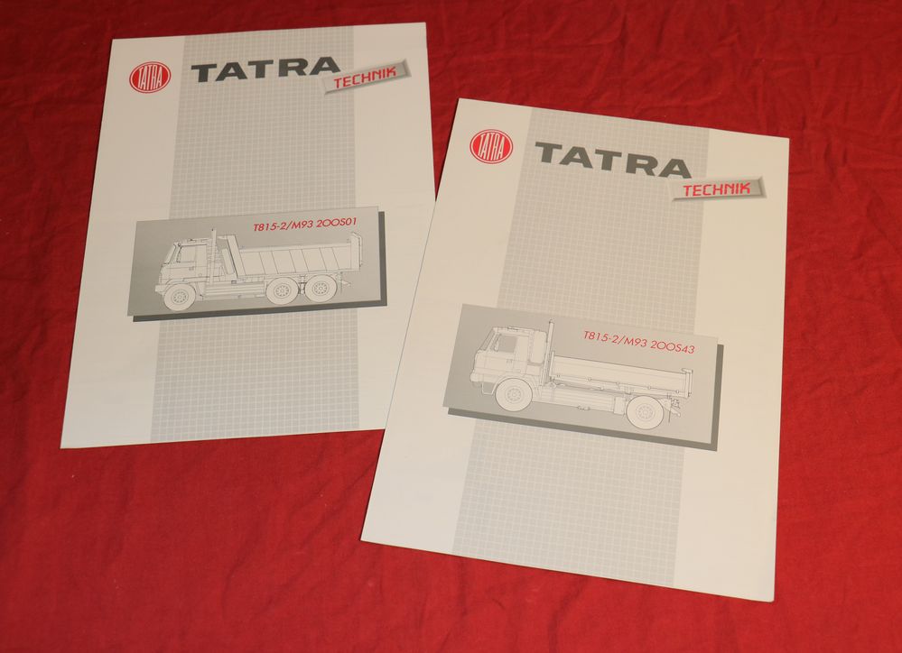 TATRA T 815 -2 M93  200S43 , 200S01 Datenblatt 