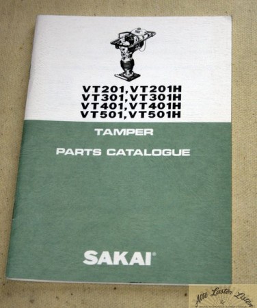 SAKAI              Stampfer ,   Tamper VT 201, 301, 401, 501   + H