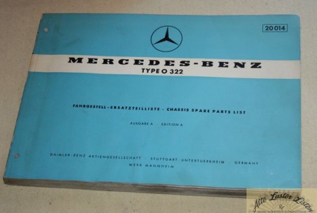 Mercedes O 322 Bus Fahrgestell