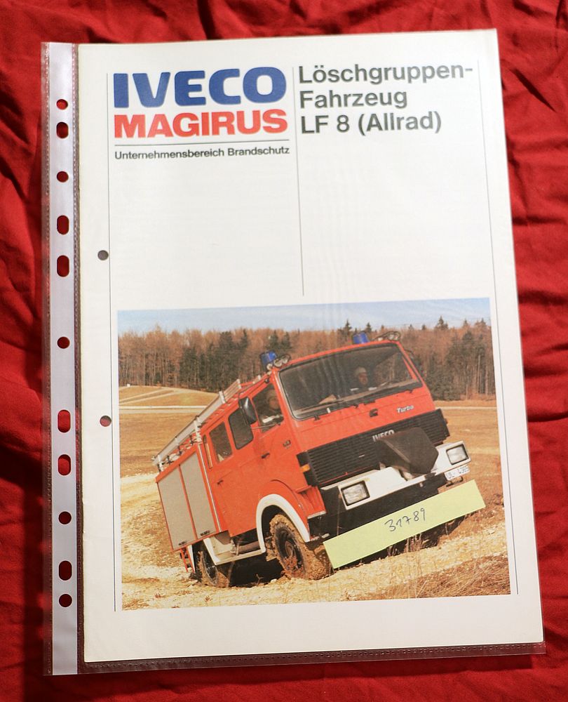 Magirus 75-13 AW Feuerwehr LF 8 Löschgruppenfahrzeug