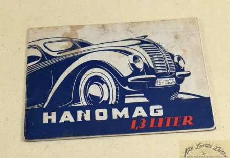 PKW     Hanomag 1,3 Liter
