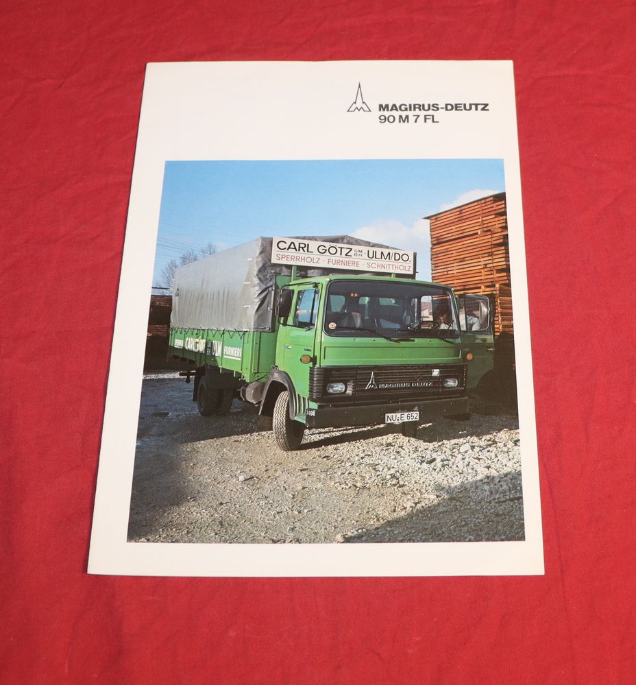 Magirus 90 M 7 FL LKW MK Reihe Prospekt