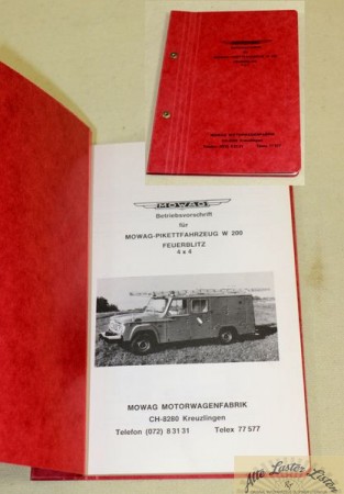 MOWAG  Pikettfahrzeug  W 200 , Feuerblitz  4x4