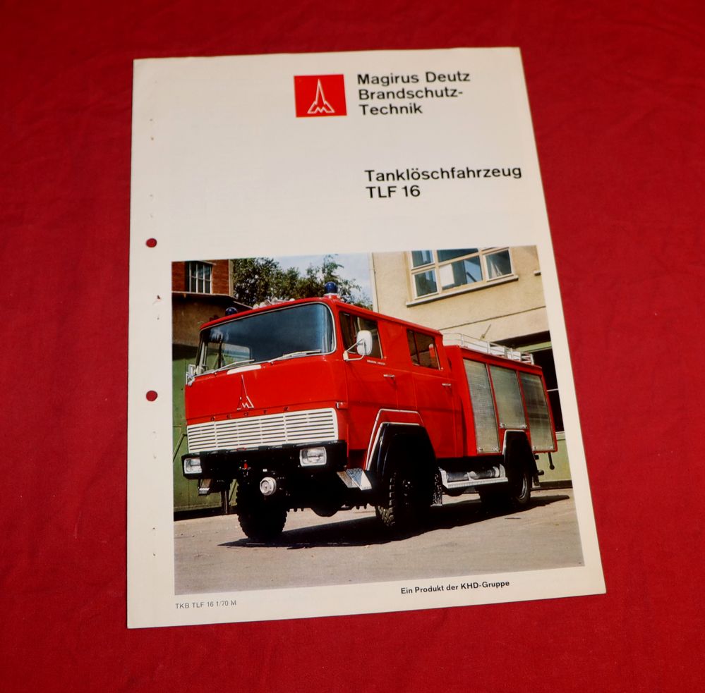 Magirus Tanklöschfahrzeug TLF 16 Feuerwehr 
