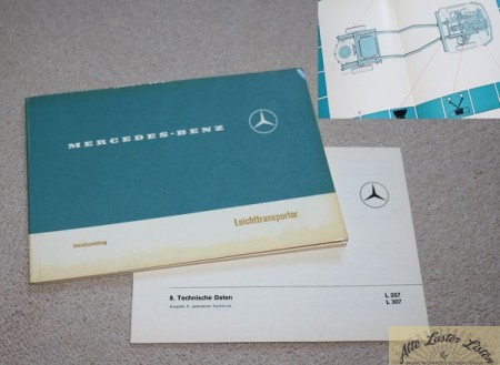 Mercedes L 207 , L 307   Leichttransporter mit A 70 Motor