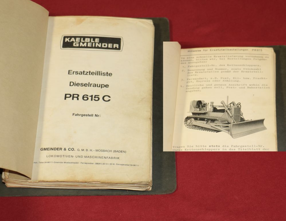 Kaelble  Raupe PR 615 C
