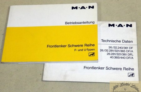 MAN Frontlenker Schwere Reihe F - und U - Typen