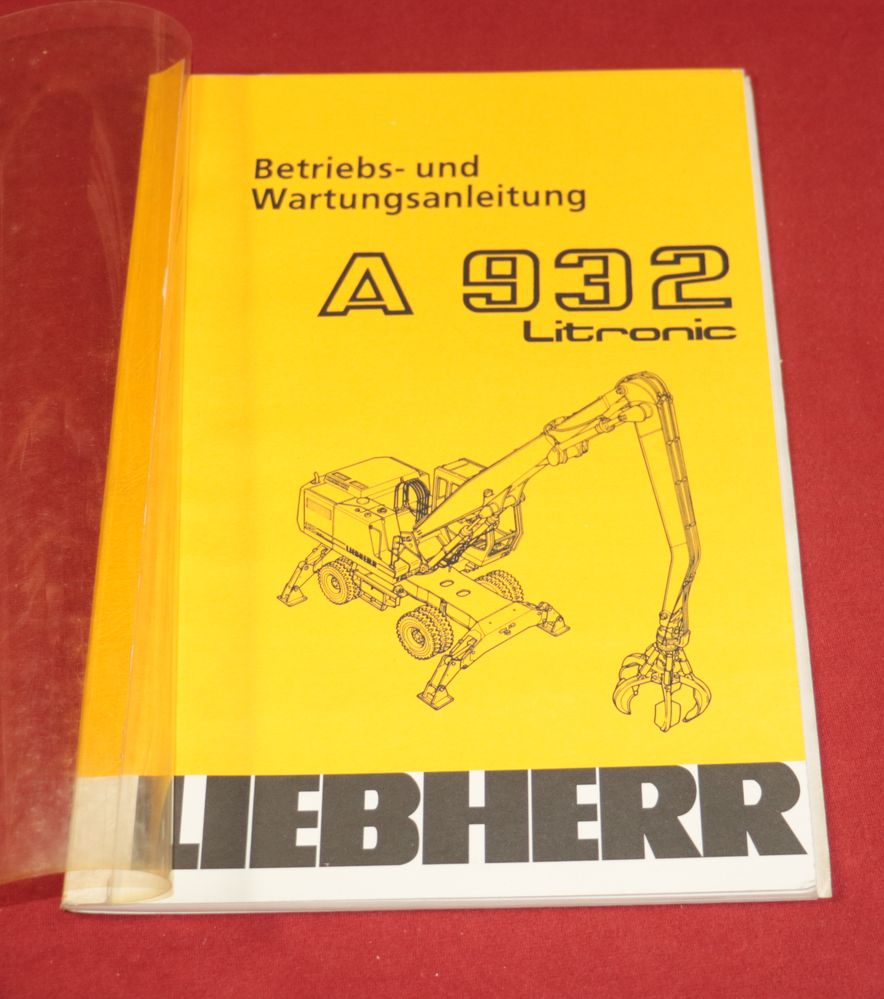 Liebherr A 932  Litronic  Bagger , Mobilbagger