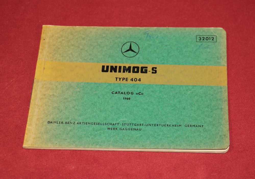 Unimog 404 S  Motor + Fahrgestell + Fahrerhaus
