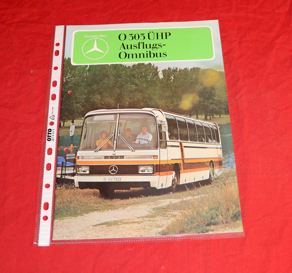 Mercedes O 303 ÜHP Ausflugs Omnibus Prospekt