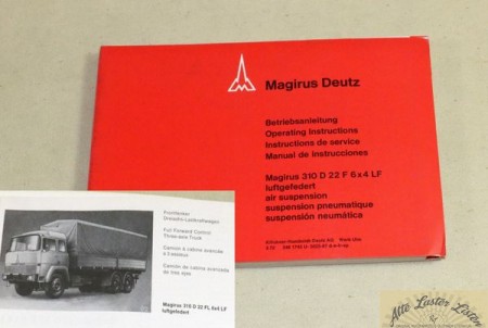 Magirus 310 D  22  F , LF luftgefedert    6x4