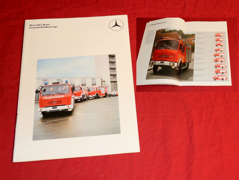 Mercedes Benz Feuerwehrfahrzeuge 1984 Programmübersicht