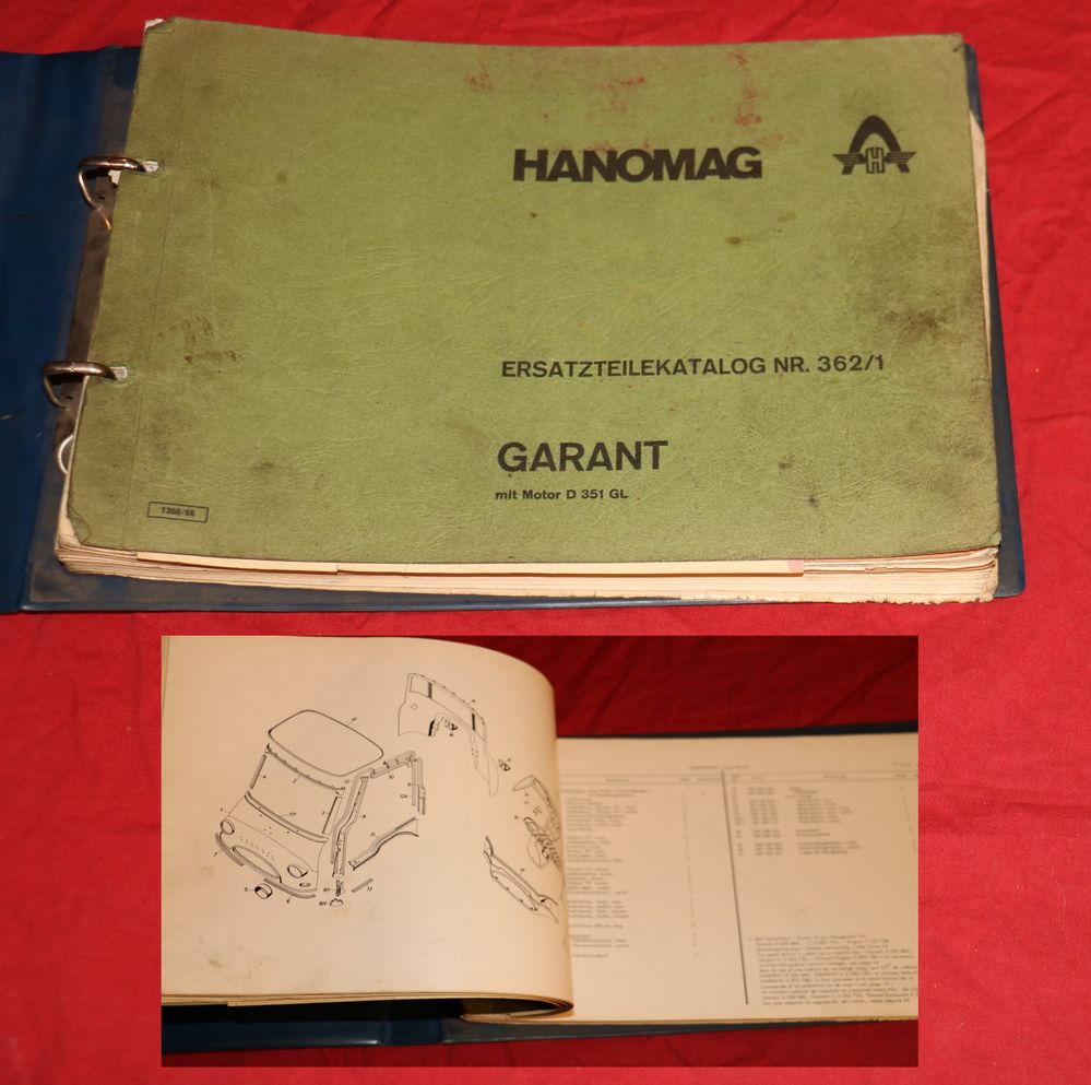 Hanomag Garant LKW mit Motor D 351 GL