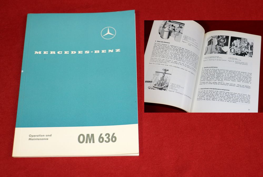 49715 Mercedes OM 636 , engine