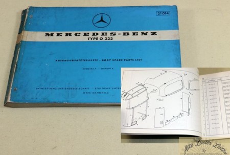 Mercedes O 322 Bus  Aufbau