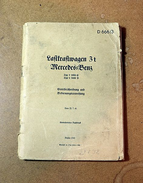 44494 Mercedes L 3000 S + A LKW 3t Wehrmacht