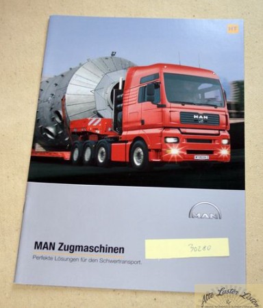 Prospekt , MAN  LKW Zugmaschinen