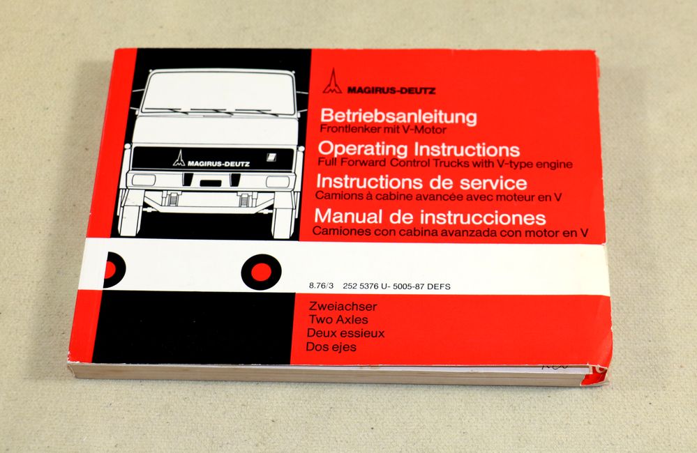 Magirus Frontlenker mit V- Motor, 2 -Achser