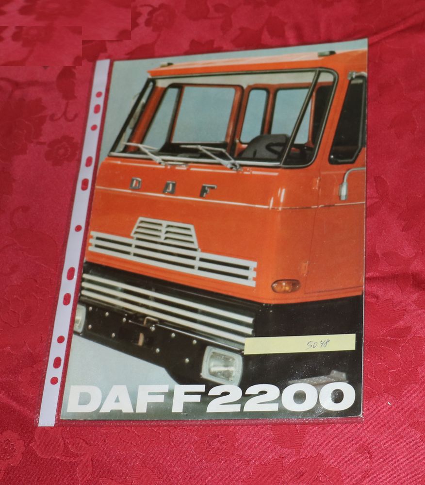 15048 DAF F 2200 , LKW Prospekt
