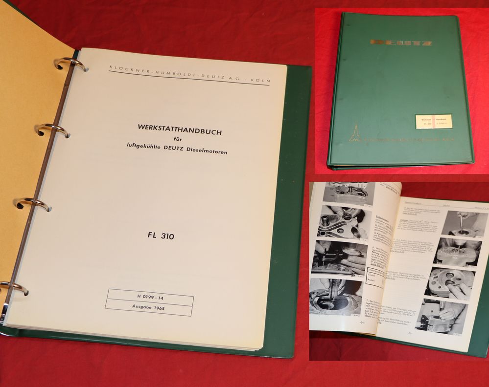 Deutz Motor FL 310 Werkstatthandbuch