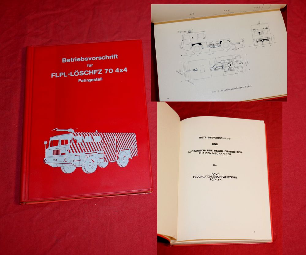 Faun Löschfahrzeug 70 FLPL 4x4