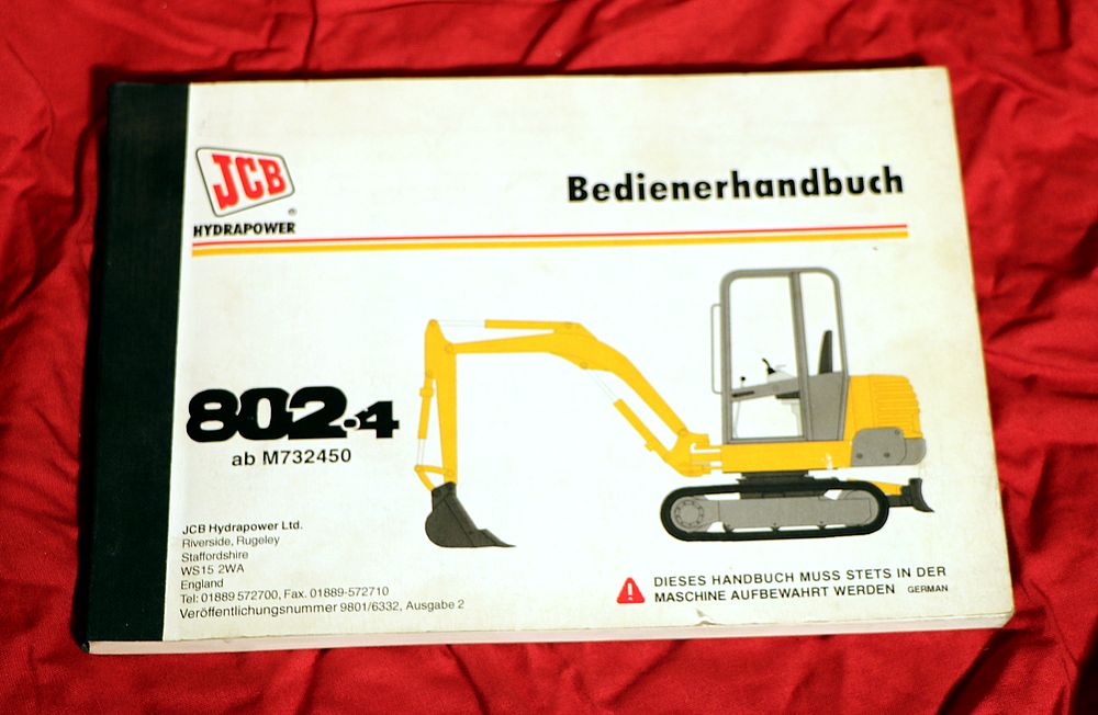 JCB 802.4 Minibagger