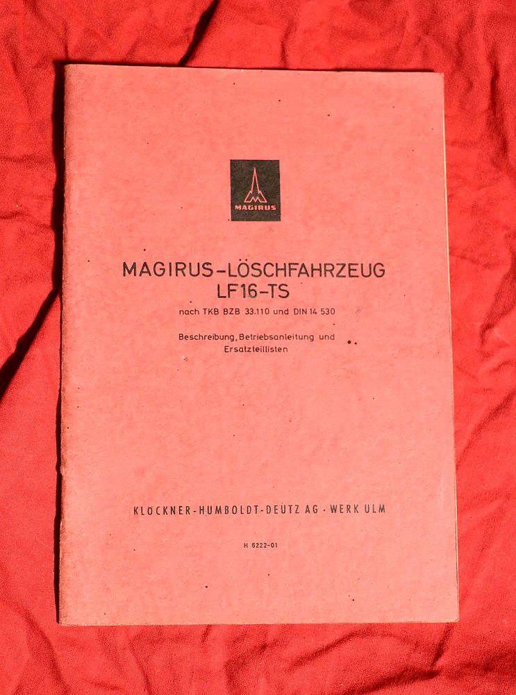 Magirus Löschfahrzeug LF 16 TS , Feuerwehraufbau