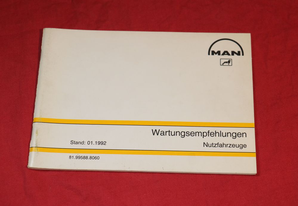 26992 MAN Wartungsempfehlungen Nutzfahrzeuge LKW Bus