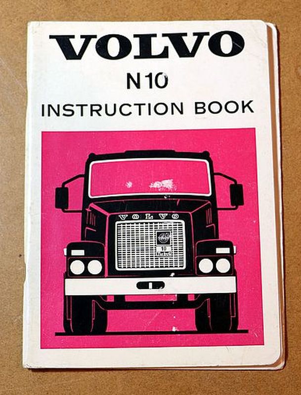 Volvo N 10  , Instruction Book