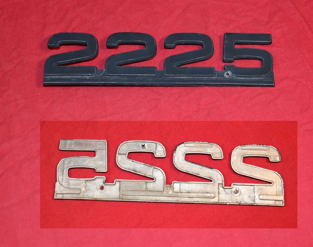 54108 Mercedes 2225 Schriftzug