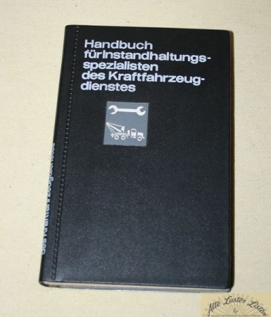 NVA  Handbuch für Instandhaltung Kraftfahrzeugdienstes