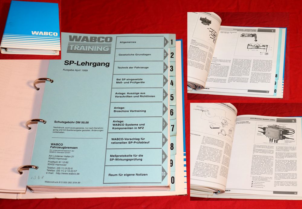 WABCO Sicherheitsprüfung  SP Lehrgang , Service Training