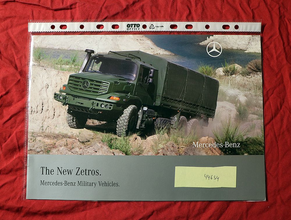 Mercedes , The New Zetros , Military vehicles